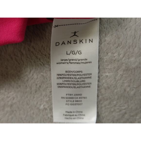 Danskin Womens Pink Scallop Crop Tank Size L - Picture 10 of 11